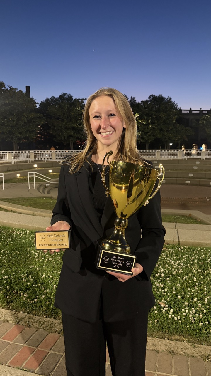 sam with award